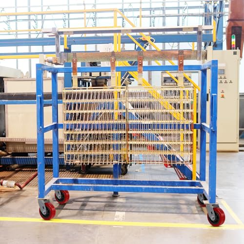 5"x 2" Heavy Duty Industrial Casters, Polyurethane on Polyolefin Core Wheel- Capacity up to 4000 Lbs (Set of 4), Use for Platform Truck, Industrial Equipment (2 Brake & 2 Rigid) - style: Size: 5 "