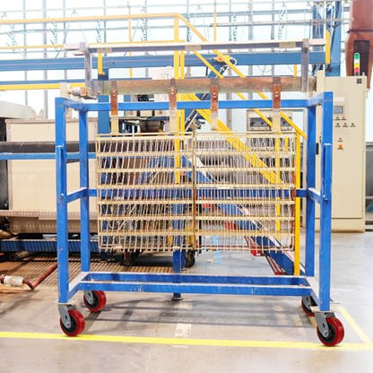 5"x 2" Heavy Duty Industrial Casters, Polyurethane on Polyolefin Core Wheel- Capacity up to 4000 Lbs (Set of 4), Use for Platform Truck, Industrial Equipment (2 Brake & 2 Rigid) - style: Size: 5 "