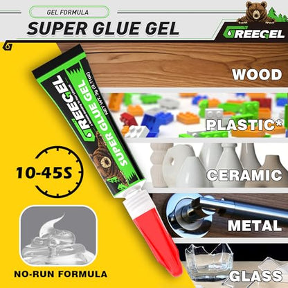 Ceramic CA Glue, Porcelain Clear Super Glue for DIY & Repairs, 2 oz - size: 2 Ounce, style: Ceramic Super Glue