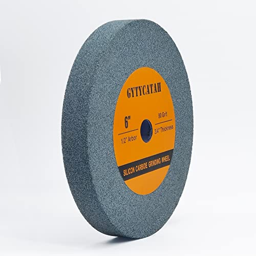 6" Bench Grinding Wheel, Green Silicon Carbide Abrasive - style: 6 inch