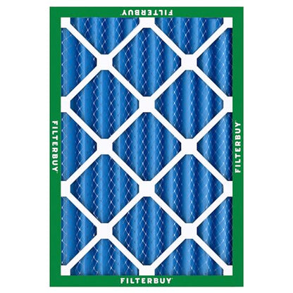 Filterbuy 16x20x4 Air Filter MERV 13 Smoke & Allergy Defense (2-Pack) - size: 16x20x4
