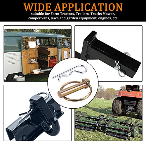 200Pcs Heavy Duty Pin Kit, Hitch Pins, R Clip Hair Pins, PTO Pins - style: 200PCS