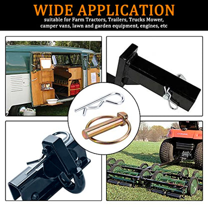 200Pcs Heavy Duty Pin Kit, Hitch Pins, R Clip Hair Pins, PTO Pins - style: 200PCS