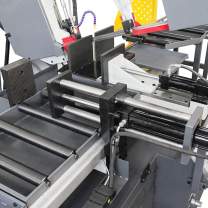 Automatic Band Saw, 18 x 9.8 in, KAKA INDUSTRIAL BS-1810G - style: 18"x9.8" PLC control Horizontal Band Saw