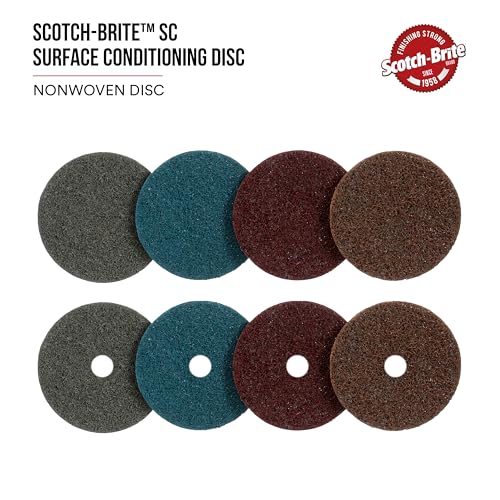 3M Scotch-Brite Surface Conditioning Disc 07455, 3 in x NH A CRS, 25 per carton - size: 3"
