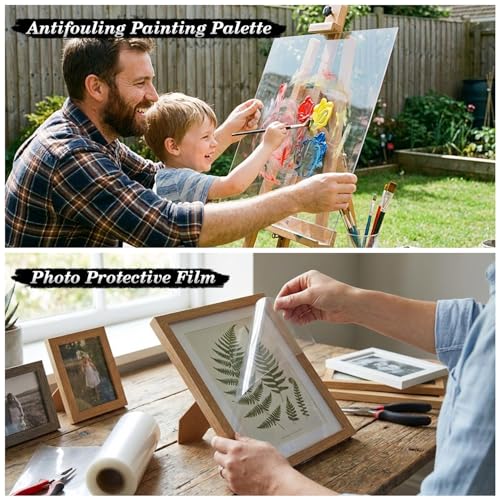 25 Pack Plexiglass Sheets 0.02 Inch Thick, 8" x 10" Thin PET Sheets - size: 8" X 10"