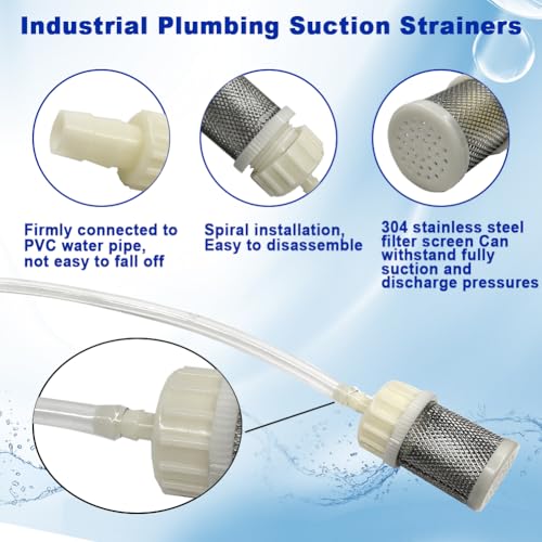 16mm Stainless Steel Encryption Filters Encryption Garden Hose Strainer with 16mm Barb Connection for Sprayer，Car Washers，Oil Pumps and Industrial Equipment 1pcs - size: OD 16MM