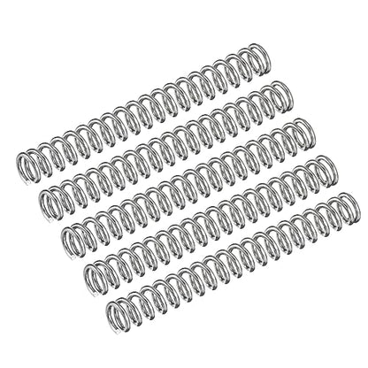 uxcell 5Pcs Compression Spring 304 Stainless Steel 5mmOD,0.8mmWD,50mmFL - size: 0.8mmx5mmx50mm