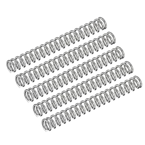 uxcell 5Pcs Compression Spring 304 Stainless Steel 5mmOD,0.8mmWD,50mmFL - size: 0.8mmx5mmx50mm