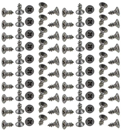 XunLiu M2.2X5mm 304 Stainless Steel Self-Tapping Screws 100 Pack - size: M2.2X5mm
