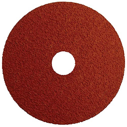 Weiler 69851 Tiger Ceramic Alumina Resin Fiber Sanding & Grinding Disc, 4-1/2" Diameter, 36 Grit, 7/8" Arbor Hole (Pack of 25) - size: 7/8" Arbor, style: 36 Grit