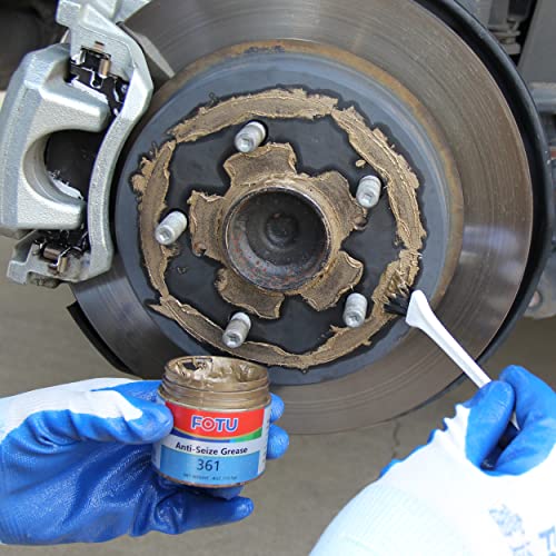 FOTU Brake Grease Kit,Caliper,Anti‑Squeal & Copper Anti‑Seize for Auto Use - color: 661+561+361 Combinatorial