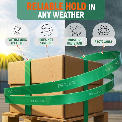 1/2" x 200' Polyester (PET) Strapping in Portable Self-Dispensed Box
