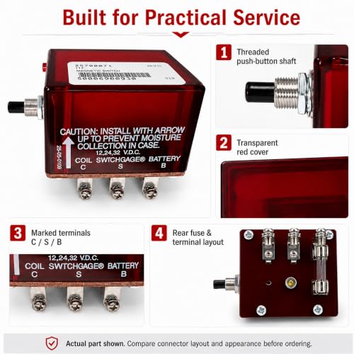 117 Push Button Magnetic Switch for FW Murphy 25700071 Engine Shutdown