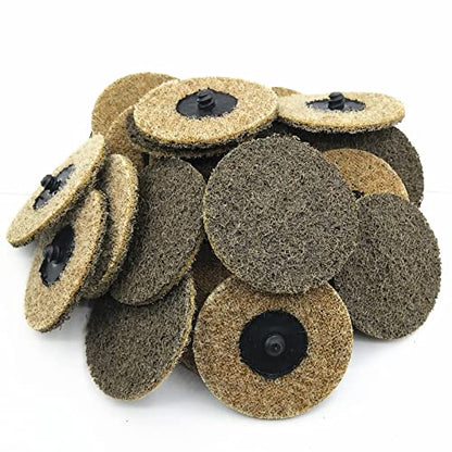 3 Inch Sanding Discs Quick Change Nylon Surface Conditioning Discs, Coarse Grit Quick Change Discs, Drill & Die Grinder Sanding Disc Rust Remover for Metal Paint Stripper & Removal, Polishing - style: Style 3