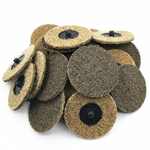 3 Inch Sanding Discs Quick Change Nylon Surface Conditioning Discs, Coarse Grit Quick Change Discs, Drill & Die Grinder Sanding Disc Rust Remover for Metal Paint Stripper & Removal, Polishing - style: Style 3