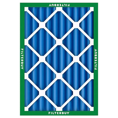 Filterbuy 16x20x4 Air Filter MERV 13 Smoke & Allergy Defense (2-Pack) - size: 16x20x4