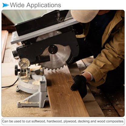 Circular Saw Blade, 6" Outer Dia 60 Teeth 1" Arbor, Wood Tungsten Carbide Tipped () Slitting Saw - (Applications: for Wood Cutting) - size: 150mm x 60T