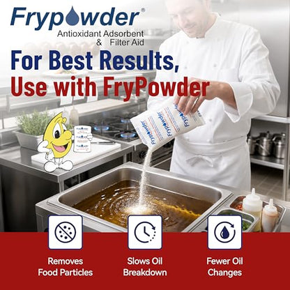 MirOil RC88PS Fryer Oil Filter Bag Only, Part 12855, EZ Flow Series - size: Filter Bag