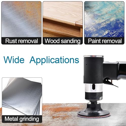 58PCS 3 Inch Quick Change Sanding Disc Set,Surface Conditioning Disc for Die Grinder Surface Prep Strip Grind Polish Burr Finish Rust Paint Removal