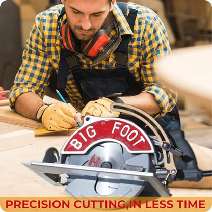Big Foot 10 1/4 Circular Saw Blade 36 Tooth Carbide Tipped Circular Saw Blade - 10-1/4" Diameter - 5/8" Arbor