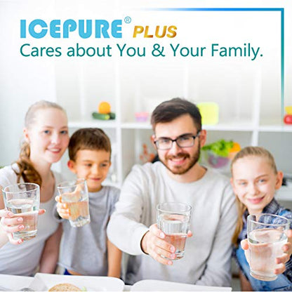 ICEPURE PLUS 9990 NSF 53&42 Cert. Replacement for LG LT600P Filter,3PACK - style: Heavy Metals Removal
