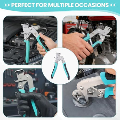 Car Clip Pliers, Efficient Multi-Functional Automotive Snap Pliers, Clip Removal Tool, Trim Tools Removal, Easy to Without Damage Remove Fasteners Clips Buckles and Rivets - color: Blue 1Pc
