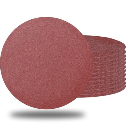 Tonmp 10 PCS 9 Inch 150 Grit Sanding Discs for Hand Radial Sander - 9"" Round Hook & Loop Sandpaper for Hand Sanding Tool, Aluminum Oxide Sander Disc for Hand Drywall Power Sander (150 Grits) - style: 150 Grits