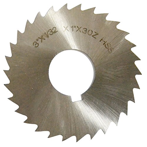 HHIP 5071-4402 1 X 1/32 X 4 High Speed Steel Plain Slitting Saw - size: 4" Dia x 1/32" Face x 1" Arbor