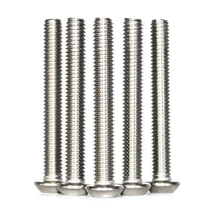 Fullerkreg M6-1.0 x 45 mm Button Head Socket Cap Screws - size: M6 x 45mm