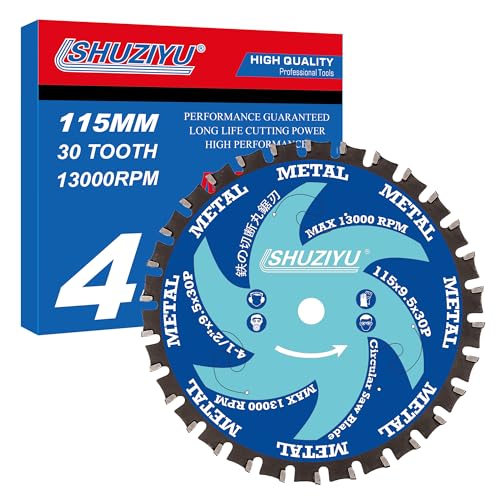 Metal Cutting Mini Circular Saw Blade 4-1/2"(115mm)-30T. - size: 4-1/2"(115mm) 30T