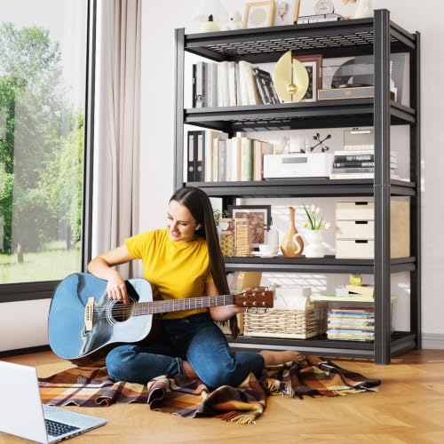 35.4" Wire Shelving Unit, 5-Tier Adjustable Garage Storage Shelves - size: 35"Wx15.7"Dx71"H