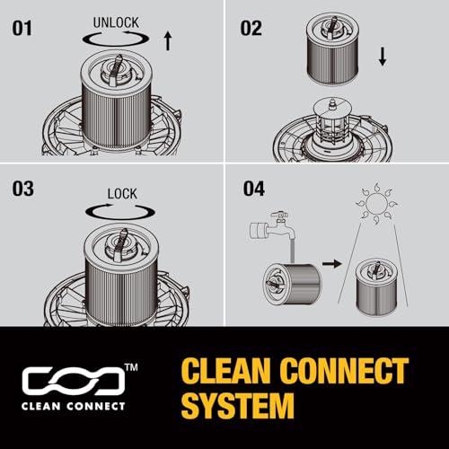 DEWALT HEPA Shop Vac Filter Replacement DXVC4003 - style: DXVC4003