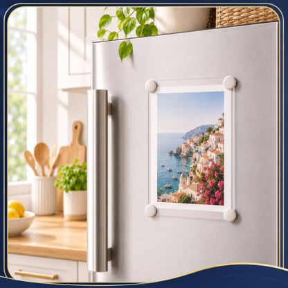 Junkin 6 Pack 5 x 7 Inch Non-Glare Acrylic Sheet for Picture Frame - size: 5 x 7 Inch