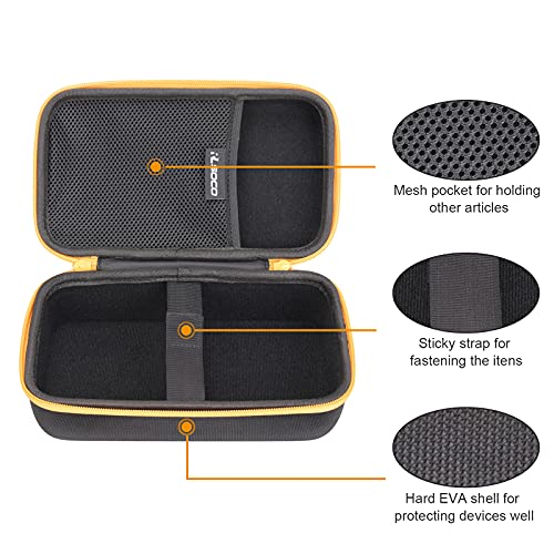 RLSOCO Carrying Case for Fluke 87V / 88V / 77-4 / 87V/E2 / 83V / 86V & EEVblog BM786 & Brymen BM789 Industrial Digital Multimeter (Case Only) - color: Case for 87V