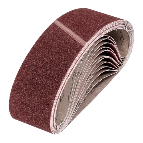 HARFINGTON 4 x 36 Inch Sanding Belts, 12 Pcs 40 Grits Aluminum Oxide Abrasive Belt Sander File Belt for Woodworking, Metal Polishing, Knife Sharpener - size: 4 x 36 Inch(40 Grit)