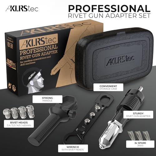 KLRStec Professional Rivet Gun Adapter - Rivet Attachment