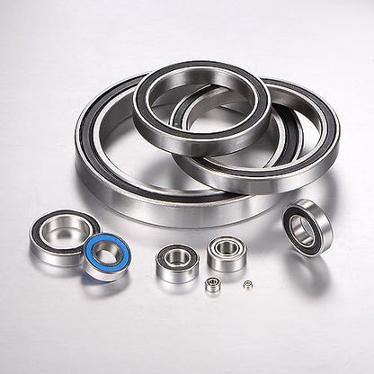 uxcell 60/22-2RS Deep Groove Ball Bearing, 2pcs 22mm x 44mm x 12mm Hign Carbon Chrome Steel Z1 Double Rubber Sealed Bearing - size: 22mm x 44mm x 12mm