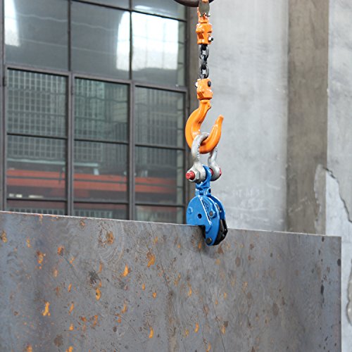 Steel Plate Lifting Clamp 0.8 Ton, 0.6 in Jaw Opening, GS Certified - size: 1760 lbs