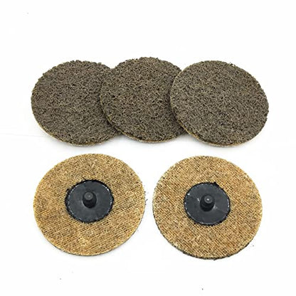3 Inch Sanding Discs Quick Change Nylon Surface Conditioning Discs, Coarse Grit Quick Change Discs, Drill & Die Grinder Sanding Disc Rust Remover for Metal Paint Stripper & Removal, Polishing - style: Style 3
