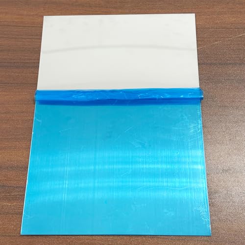 430 Stainless Steel Metal Plate, Suitable for Magnetic Installation Plate Walls, Suitable for Metal Plates in processes, Kitchens, and Offices (1, 0.5mm Thick, 12 x 6 x 0.02 Inch) - size: 12 x 6 x 0.02 Inch