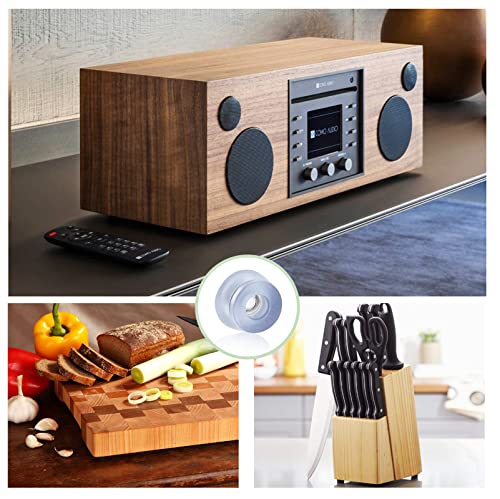 Cutting Board Feet, 10 Pcs, 0.51" x 0.98" (H x D) - size: 10pcs, 25*20*13mm