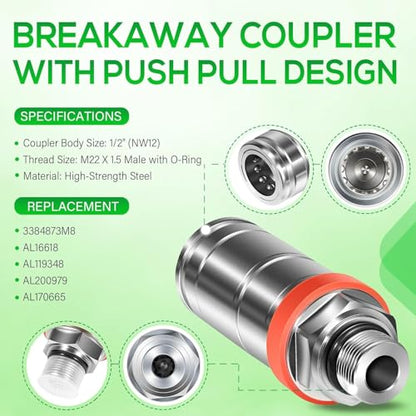 Hydraulic Female Quick Coupler For John Deere 6400 6410 6420 6430 7430