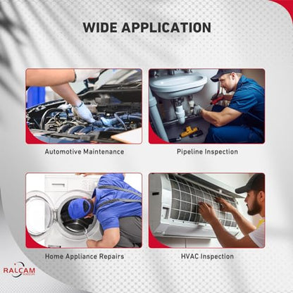 Ralcam Two-Way Articulating Borescope for iPhone&Android - size: 0.33-3.3FT
