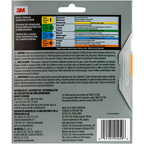 3M Trizact Performance Sanding Abrasive Disc, 01459, 6 in, 3000 grit - size: 6 inch