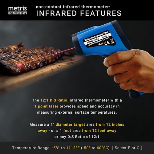 Metris MM2+ Infrared Thermometer Gun