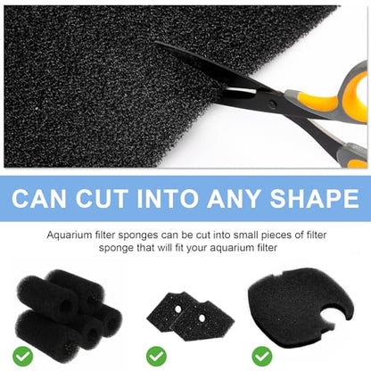 BF-2 40 PPI Air Filter Foam Sheet 3/8'' Filter Foam for UNI 12"x24"x3/8''
