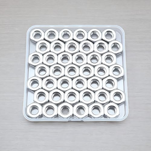 40Pcs M10 Hex Nuts, 304 Stainless M10 Nut, Coarse Thread M10 Nuts - size: Metric M10-1.5---40Pcs