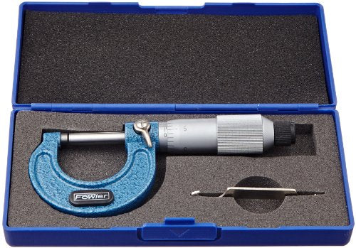 Fowler 52-240-011-1, Outside Inch Micrometer with 10-11" Measuring Range - size: 10-11 inches, style: Ratchet With Standard