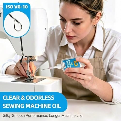 1oz Fine Light Sewing Machine Oil and Lubricant with Applicator - size: 1 fl oz